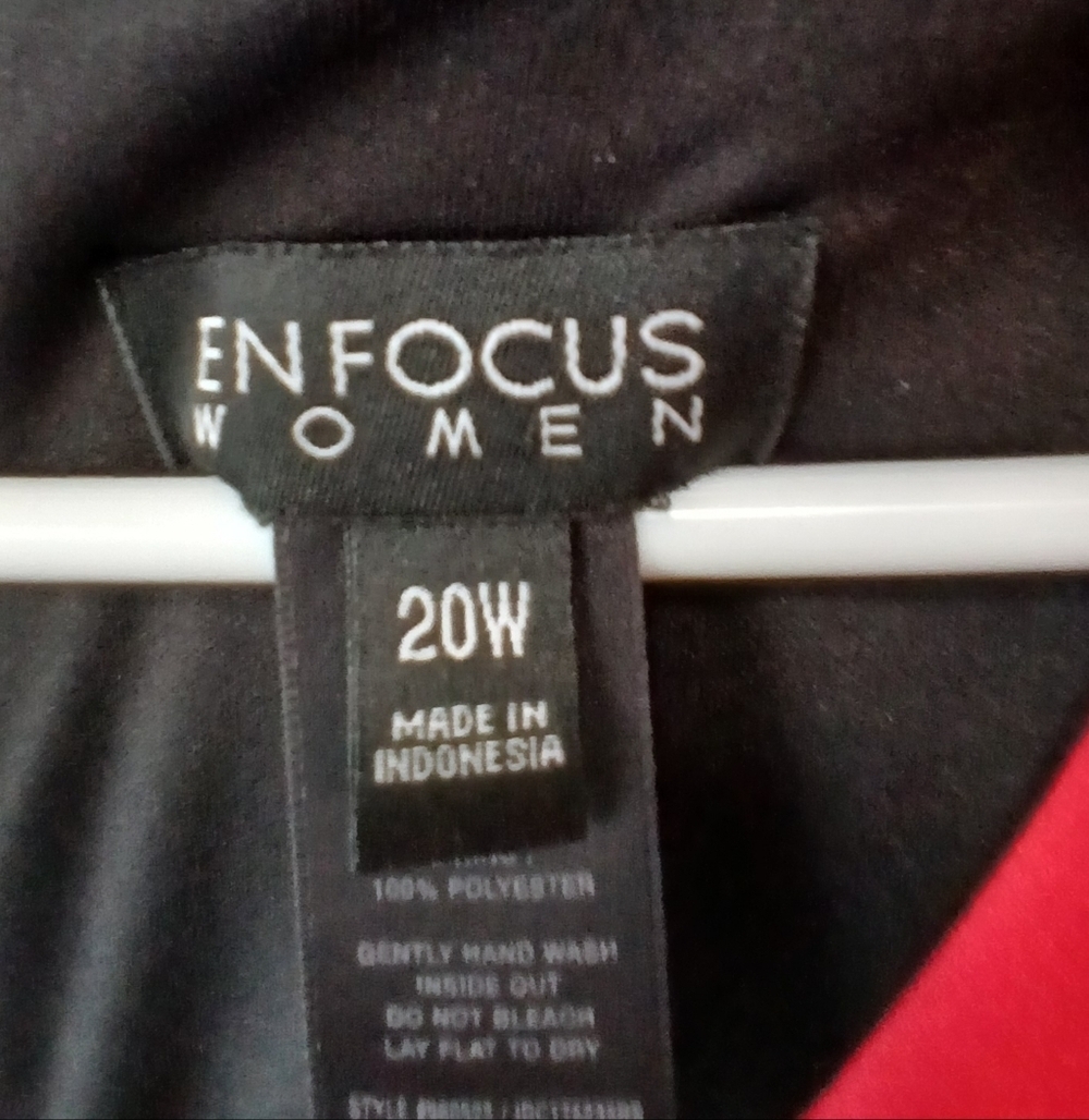 Enfocus Goth Velvet Rose Dark Romantic Midi Dress Womens Size 20W - Picture 4 of 6